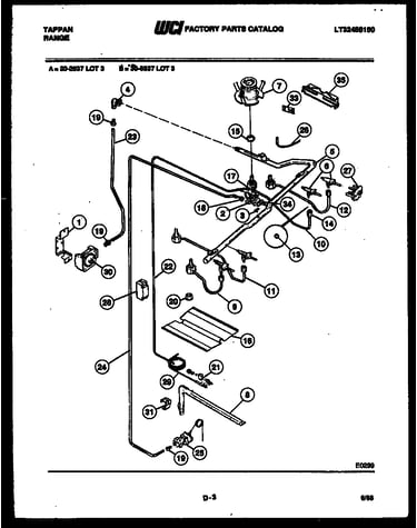 Burner, manifold and gas control
