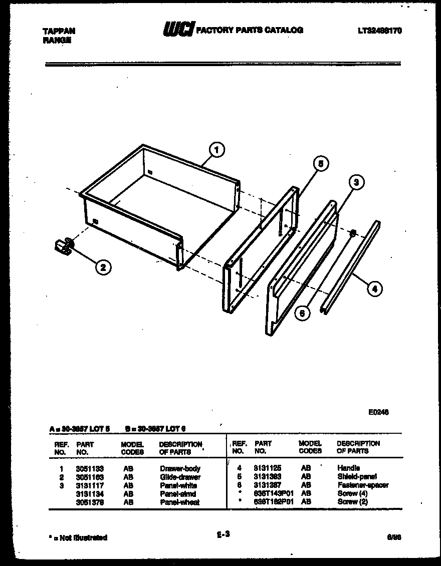 Drawer parts