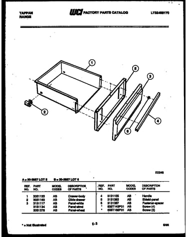 Drawer parts