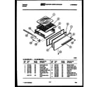 Tappan 32-1008-00-02 broiler drawer parts diagram