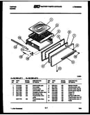 Broiler drawer parts