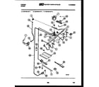 Tappan 30-3148-66-02 burner, manifold and gas control diagram