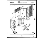 Tappan 95-1587-23-03 system and automatic defrost parts diagram