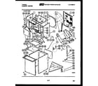 Tappan 44-2407-00-03 cabinet parts and heater diagram
