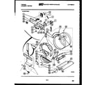 Tappan 44-2407-00-03 console, control and drum diagram