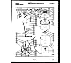 Tappan 44-2407-00-03 tubs, water valve and lid switch diagram