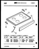 Cooktop parts