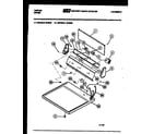 Tappan 49-2828-00-01 console and control parts diagram