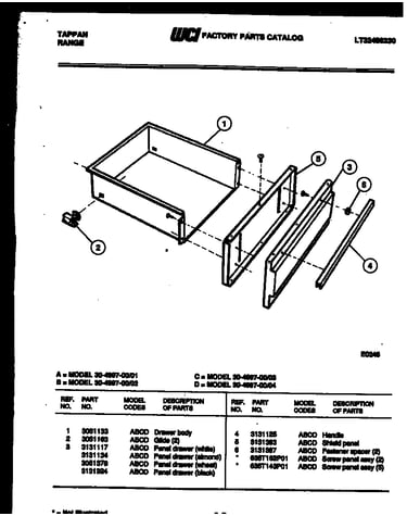 Drawer parts