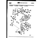 Tappan 72-3977-00-05 burner, manifold and gas control diagram