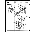 Tappan 32-1014-00-01 burner, manifold and gas control diagram