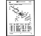Tappan 32-1027-66-03 broiler drawer parts diagram