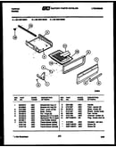 Broiler drawer parts