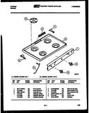 Cooktop parts