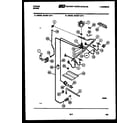 Tappan 32-2227-00-01 burner, manifold and gas control diagram