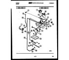 Tappan 30-6538-66-02 burner, manifold and gas control diagram
