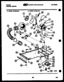 Dryer motor, blower and belt