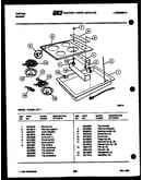 Cooktop parts