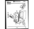 Tappan 98-1668-00-03 cabinet parts diagram