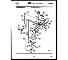 Tappan 30-6538-00-03 burner, manifold and gas control diagram