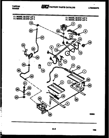 Burner, manifold and gas control