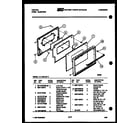 Tappan 11-1153-23-04 door parts diagram