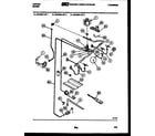 Tappan 30-3348-00-03 burner, manifold and gas control diagram