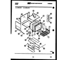 Tappan 11-9373-00-03 oven body parts diagram