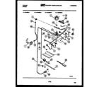 Tappan 30-2528-23-03 burner, manifold and gas control diagram