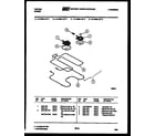 Tappan 31-2538-23-06 broiler parts diagram