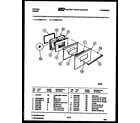 Tappan 31-3438-00-06 door parts diagram