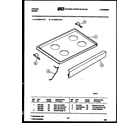 Tappan 31-3438-23-05 cooktop parts diagram