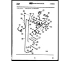 Tappan 32-1118-23-01 burner, manifold and gas control diagram