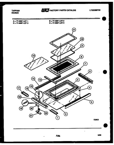 Top door parts