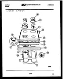 Cooktop and broiler parts