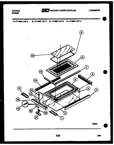 Top door parts