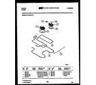 Tappan 31-3138-00-05 broiler parts diagram