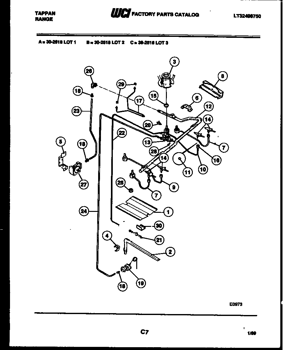 Burner parts