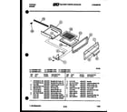 Tappan 30-6238-66-03 broiler drawer parts diagram