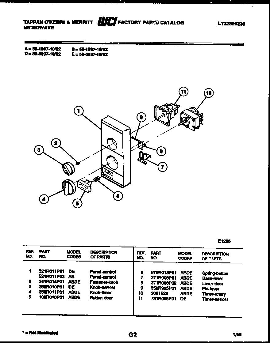 CONTROL PARTS