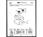 Tappan 31-7348-00-05 broiler parts diagram
