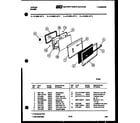 Tappan 31-6238-00-06 door parts diagram
