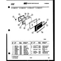 Tappan 31-6238-66-05 door parts diagram