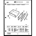 Tappan 31-6238-66-05 drawer parts diagram
