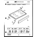 Tappan 31-6238-66-05 cooktop parts diagram