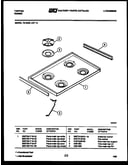 Cooktop parts