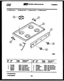 Cooktop parts