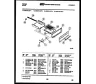 Tappan 30-2118-23-04 broiler drawer parts diagram