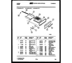 Tappan 30-2138-00-04 broiler drawer parts diagram