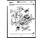 Tappan 95-1987-00-03 cabinet parts diagram